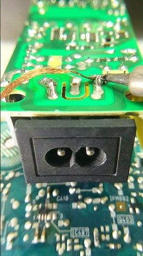 AC 220V Connector Repair | Fix Loose & Burnt AC Connectors #repair