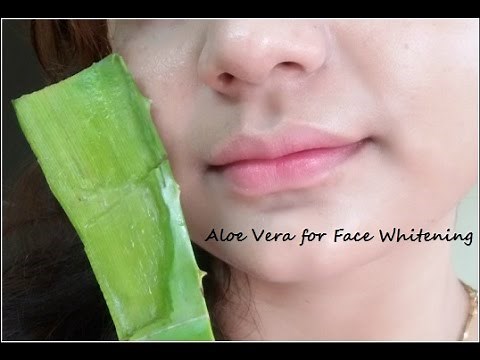 How to Whiten Skin with Aloe Vera