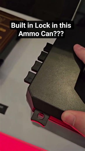Quick acess to your ammo can? I guess depending on what you keep in it, you may want it lockable!