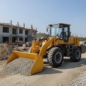 [Hot Item] 3ton wheel loader with std bucket and famous engine
