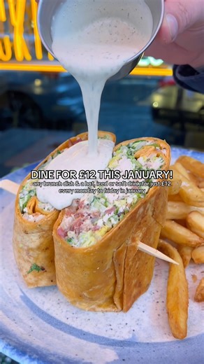 The Brunch & Cocktail Club Liverpool on Instagram: "Just show your server this post to get ANY dish from our main menu, plus a soft drink or hot drink (iced coffees included / smoothies excluded) for just £12, every Monday-Friday this month. 💚"