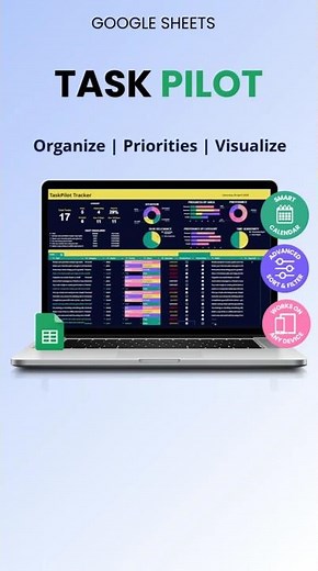 Project Management Software Google Sheet | Plan Projects, Track Tasks & Stay Organized #google