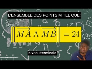 produit vectoriel - Mathématique terminale