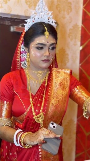 ব্রাইডের খুব তাড়া 😩😩😩 #shorts #shortvideo #makeup #viral #viralvideo