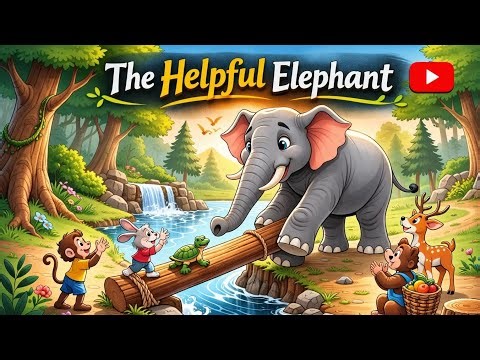 The Helpful Elephant || Kids Story 