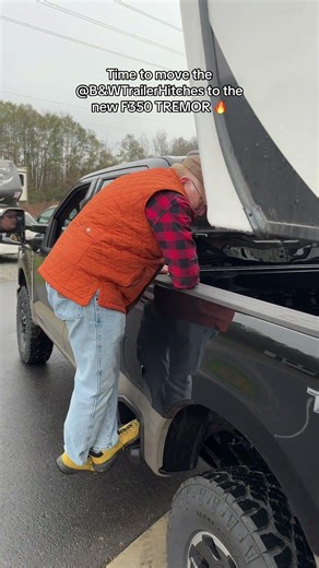 Trailer Hitches — the easiest way to switch our setup to the new truck 💯 Perfect timing for