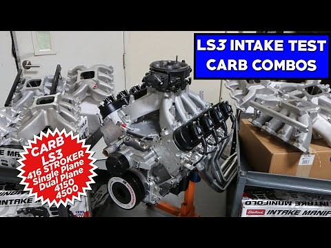 CAN CARBS COMPETE? 416 LS3 INTAKE TEST (pt2)