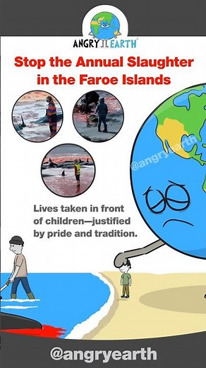 Stop the Annual Slaughter in the Faroe Islands #SaveTheDolphins #StopTheGrind