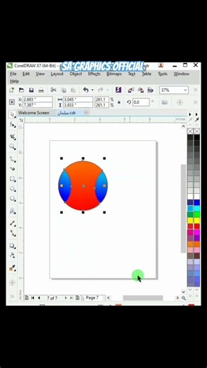 I how to create wallpaper designs I#coreldraw #sagraphics