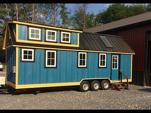 Beautiful Craftsman Style Blueridge Tiny House