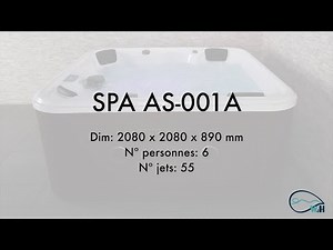 Spa jacuzzi extérieur AS-001A