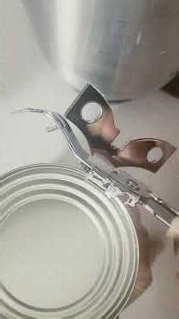 how to open a Cans/Tins? here is your answer in this video.