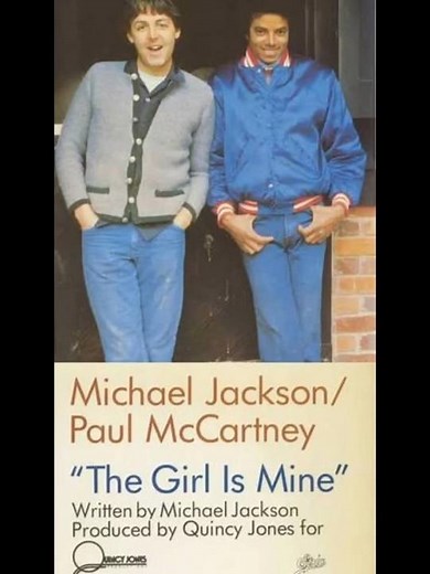 Michael Jackson & Paul McCartney - The Girl is Mine