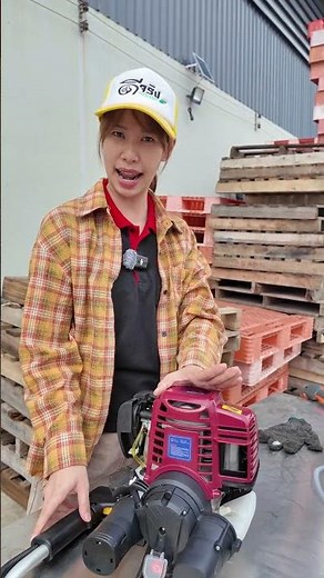 ชุดสตาร์ทไฟฟ้าแบตเตอรี่ ของเครื่องตัดหญ้า4จังหวะGX35ครบชุดแบบนี้ประกอบไม่ยาก