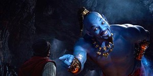 People Are Officially Creeped Out by Will Smith's Genie in the New Aladdin Trailer