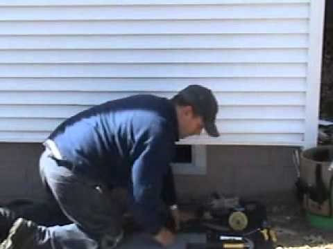 Crawl Space Foundation Vent Cover Install