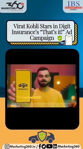 Go Digit General Insurance has unveiled its new “That’s it!” campaign featuring brand ambassador Virat Kohli. The campaign aims to transform customer perceptions about the complexity of filing insurance claims, highlighting the ease and simplicity of Digit's process. In the ad, Kohli and his niece, puzzled by multiple dents on their car caused by falling coconuts, are pleasantly surprised when Digit’s customer care quickly resolves their claim with minimal effort. Set against a whimsical citysca