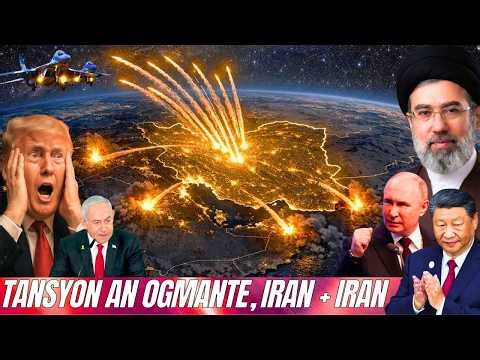 Irak antre nan gè a e anonse atak😱Trump prezante kondisyon pou kanpe gè a🗨️atak masiv nan Izrayèl🔥