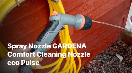 Watch Spray Nozzle GARDENA Comfort Cleaning Nozzle eco Pulse on Amazon Live
