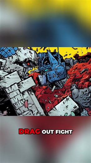 Optimus Prime vs Megatron! Their Most Brutal Fight #transformers #comic #optimusprime