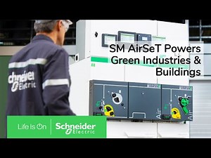 Discover the new SF6-Free SM AirSeT Medium Voltage Switchgear !