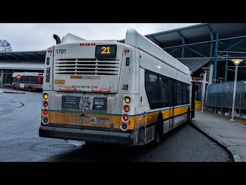 Riding the full MBTA route 21 to Ashmont