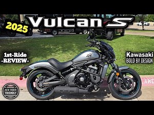 2025 KAWASAKI Vulcan S 650 1st Ride & Review | Kawasaki's Best Beginner Bike