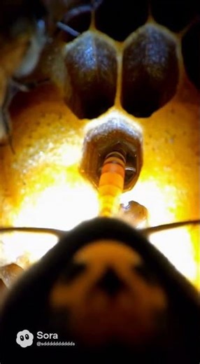 I Put a Micro-Camera on a GIANT MOTH! (The Hive Heist POV) ⚔️✨ #youtubeshorts #art