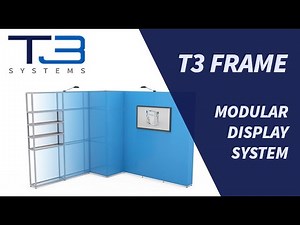 T3 Frame Modular Display System - How It Works