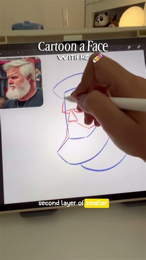 How to Cartoon Faces #art #drawing #cartoon #tutorial #shorts