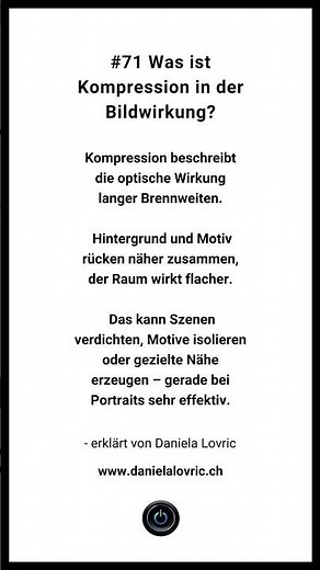 Was ist Kompression in der Bildwirkung? (Einfach erklärt) - Content Creator werden