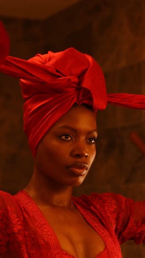 Red Silk Headwrap Tutorial and Styling #headwrapping #headwraptutorial