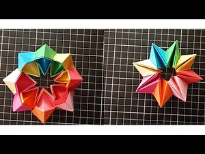 Infinity Star 💫 Origami Tutorial/ How to Make a Transforming Paper Toy