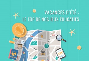⛱️Vacances d'été : le top de nos jeux éducatifs🎮 🏅 Des jeux sur les sports 🗺️ Des villes et des pays à placer sur une carte 🌬️ 1 éolienne à construire 📗 1 cahier de vacances pour réviser de manière ludique 🎨 Dessiner à la manière d'un grand peintre ou encore explorer l'intérieur d'un volcan ou du corps humain... Pour tout âge et tous les goûts. Youpi ! 🎮Certains jeux sont prévus pour le portable, d'autres peuvent être joués sur l'ordinateur : https://bit.ly/Jeux_educ_Lumni | Lumni.fr