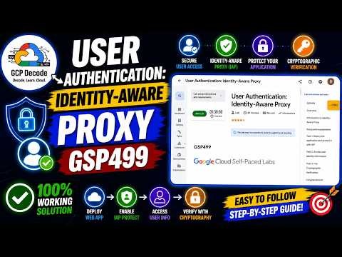 User Authentication Identity Aware Proxy | GSP499 | 100% PERFECT SOLUTION | #googlecloudarcade