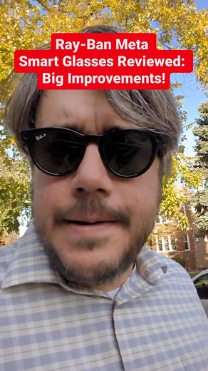 Smart glasses are finally a thing. They won't replace your smartphone or earbuds, but the new Ray-Ban smart glasses improve on just about every feature of wearing connected frames. And they look incredible. | PCMag