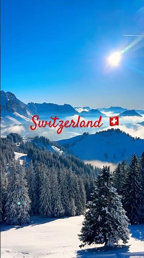 🇨🇭Kronberg Mountain: Switzerland’s Hidden Gem! ✨