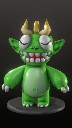 My first 3D character