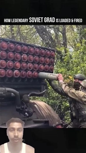 russian grad missiles launcher