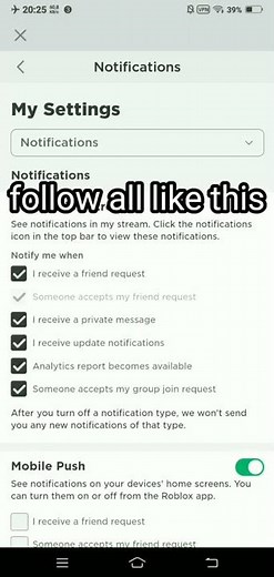 how to make notification on roblox