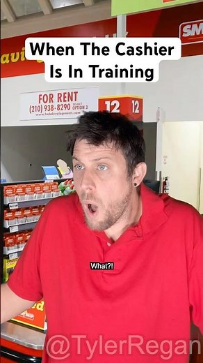 When The Cashier Is In Training #shorts