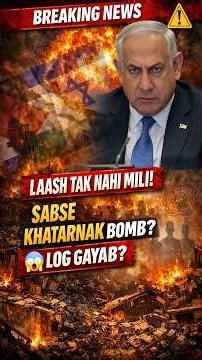 Israel Used Vacuum Bomb in Gaza? 2842 Palestinians “Vaporized” Claim Shocks World | Thermobaric Bomb