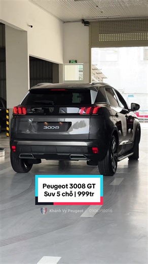 Peugeot 3008 GT: SUV 5 Chỗ Thanh Lịch