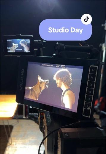 new things coming 👀 working on a project with @noah.fogg and a little crew he set up #wildcaughtkipper #gsd #paperwing #workingdog