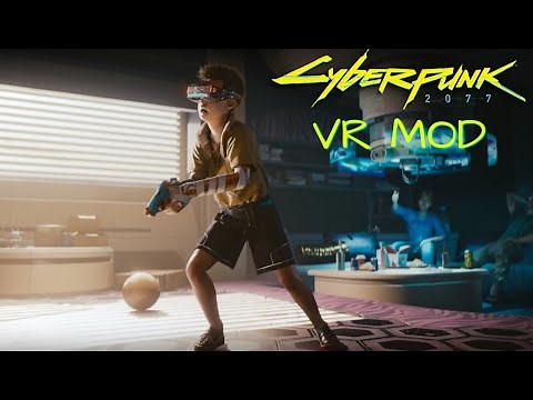 Cyberpunk 2077 VR MOD - vorpX mod - RTX 3080 Gameplay Test Airlink Quest 2.