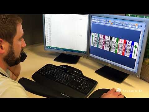 Warehouse Rack Labeling PaladinID