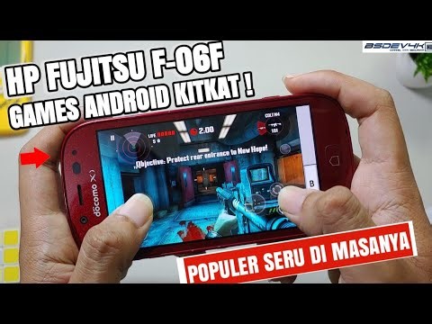 POPULAR ANDROID KITKAT GAMES FROM BACK IN THE DAY! - DOCOMO FUJITSU F06F PHONE