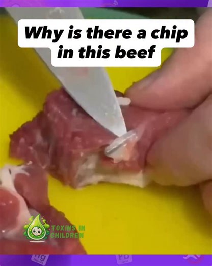 Anna Hatch on Instagram: "🚨 Excuse me… what did I just watch. You cut into meat. Food you were about to feed your family. And there is a literal chip inside it. Not fat. Not bone. Not connective tissue. A device. 🥩 What kind of meat is this. 🥩 Where did it come from. 🥩 How does something like this end up in food. If this were on my plate, dinner would be over. Instantly. No appetite. No excuses. Only questions. We are told to trust the food supply. To stop asking. To stop being dramatic. But