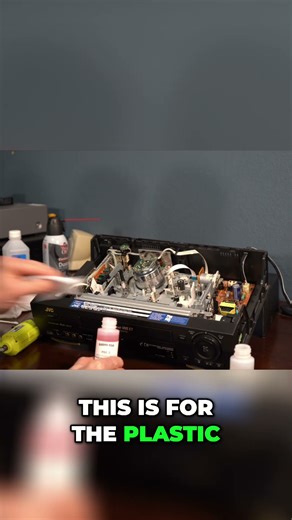 Plastic & Rubber Restoration Clean & Rejuvenate Your VCR!