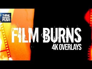 Professional Light Leaks Film Burn Overlay Transitions (4K)
